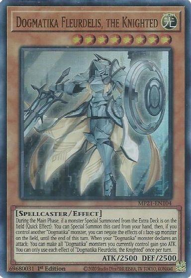 Dogmatika Fleurdelis, the Knighted [MP21-EN104] Ultra Rare - for just $0.10! 