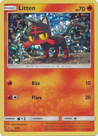 Litten (3/12) [McDonald's Promos: 2017 Collection] - for just $5.90! 
