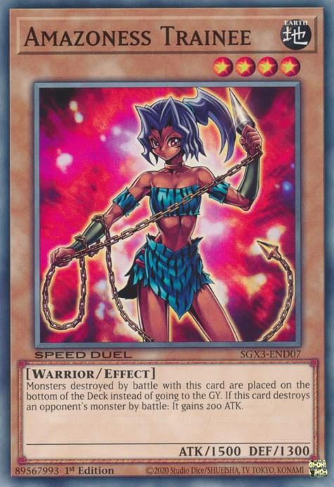 Amazoness Trainee [SGX3-END07] Common - for just $0.10! 