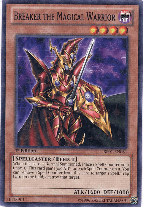 Breaker the Magical Warrior [BP01-EN061] Starfoil Rare - for just $1.10! 