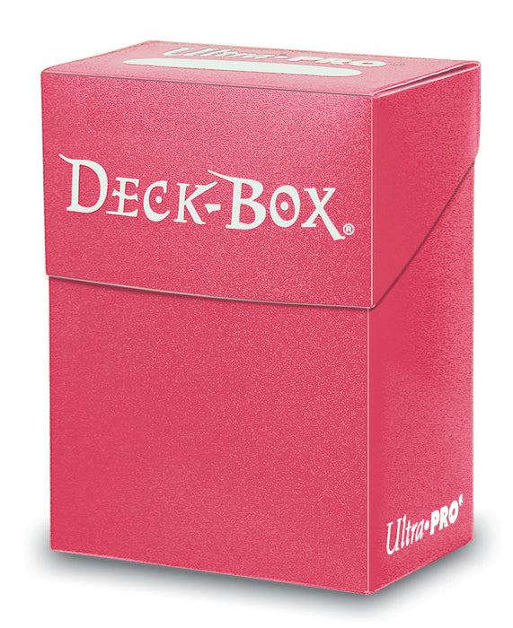 Ultra PRO: Deck Box - Solid Color (Fuchsia) - for just $0! 