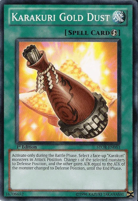 Karakuri Gold Dust [STOR-EN053] Common - for just $0.10! 
