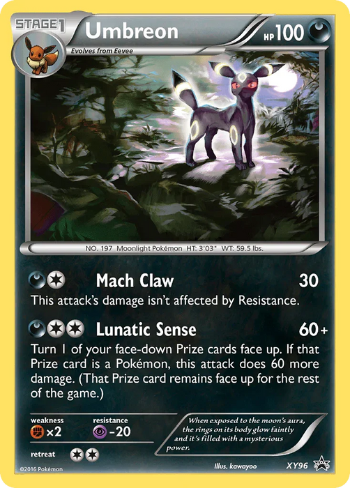 Umbreon (XY96) [XY: Black Star Promos] - for just $37.95! 