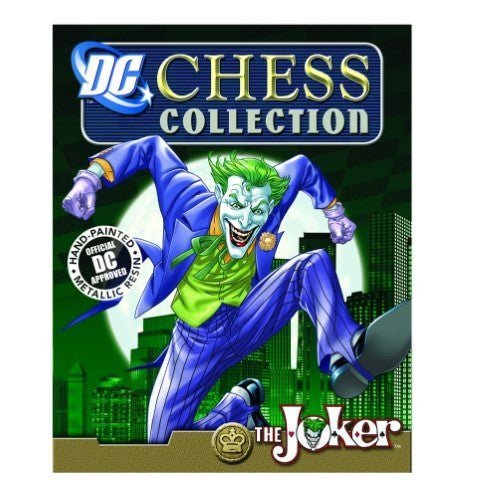 Eaglemoss DC Superhero Joker Black King Chess Piece with Collector Magazine #2 - for just $22.99! 