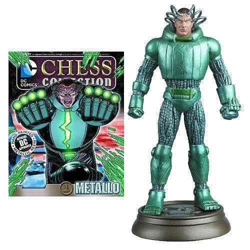 Eaglemoss DC Superhero Metallo Black Pawn Chess Piece with Collector Magazine - for just $23.67! 