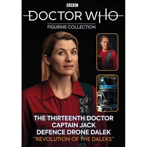 Eaglemoss Doctor Who Festive Special Figurine Box Set - Revolution of the Daleks Figurine Box Set (13th Doctor, Jack Harkness, Defense Drone Dalek) - Just $52.95! Shop now at Retro Gaming of Denver