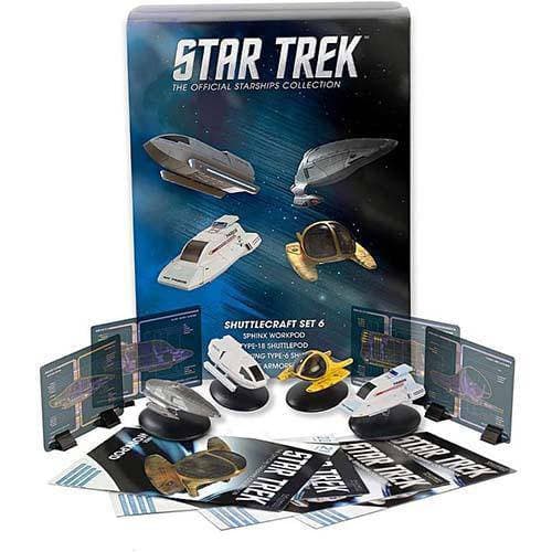 Eaglemoss Star Trek The Official Starships Collection Shuttlecraft Set - Select Set(s) - Just $99.98! Shop now at Retro Gaming of Denver