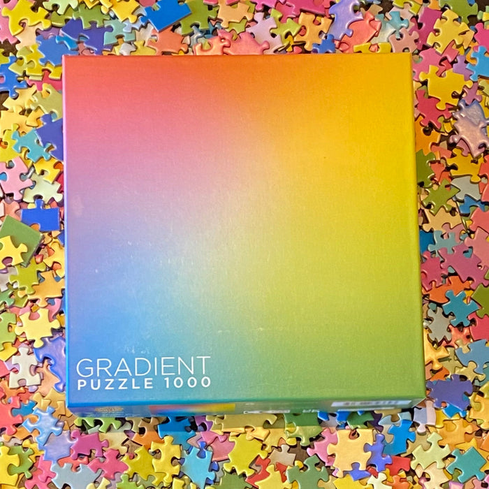 Rainbow Gradient 1000 Piece Jigsaw Puzzle - Just $16.99! Shop now at Retro Gaming of Denver