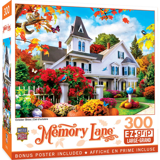 Memory Lane - October Skies 300 Piece EZ Grip Jigsaw Puzzle - Just $14.99! Shop now at Retro Gaming of Denver