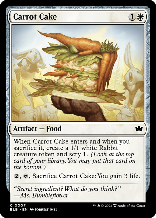Carrot Cake (BLB-007) - Bloomburrow - for just $0.08! 