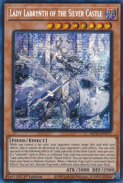 Lady Labrynth of the Silver Castle [MP23-EN177] Prismatic Secret Rare - for just $0.50! 