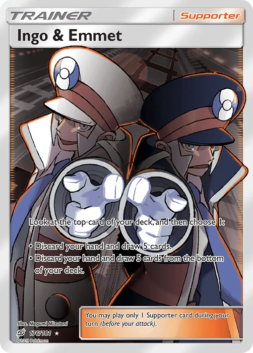 Ingo & Emmet (176/181) [Sun & Moon: Team Up] - for just $16.45! 