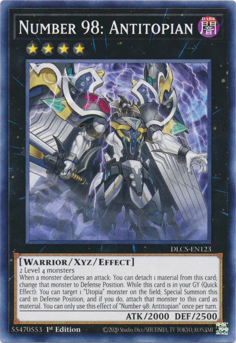 Number 98: Antitopian [DLCS-EN123] Common - for just $0.20! 