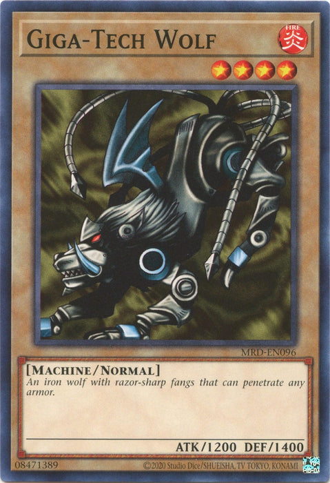 Giga-Tech Wolf (25th Anniversary) [MRD-EN096] Common - for just $0.10! 