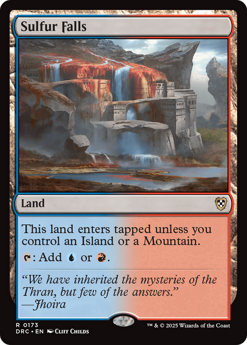 Sulfur Falls (DRC-173) - Commander: Aetherdrift - for just $0.10! 