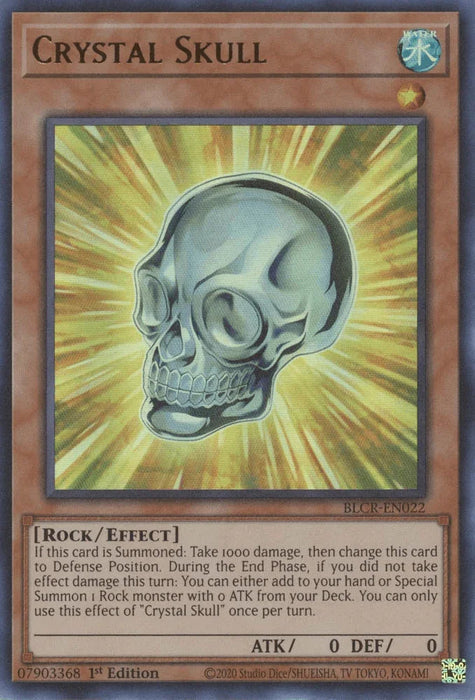 Crystal Skull [BLCR-EN022] Ultra Rare - for just $0.10! 