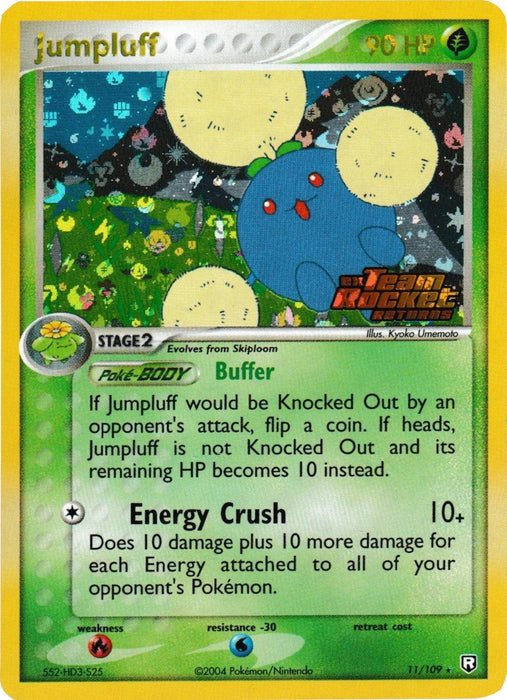 Jumpluff (11/109) (Stamped) [EX: Team Rocket Returns] - for just $15.20! 