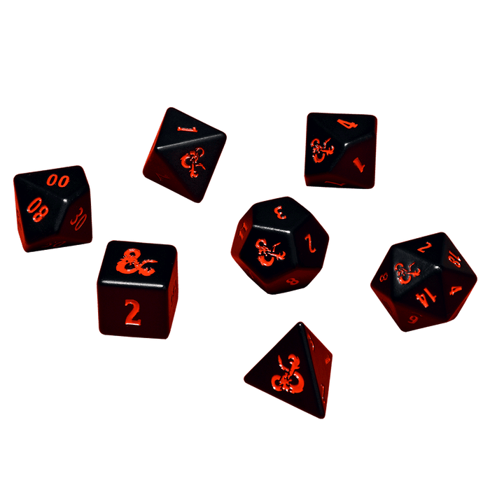 Ultra PRO: Heavy Metal Dice - 7-Dice Set (Dungeons & Dragons) - for just $0! 