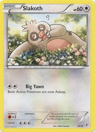 Slakoth (15/30) [XY: Trainer Kit 1 - Bisharp] - for just $0.40! 