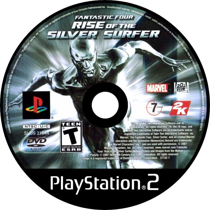 Fantastic 4: Rise of the Silver Surfer – PlayStation 2 (PS2) - for just $0! 