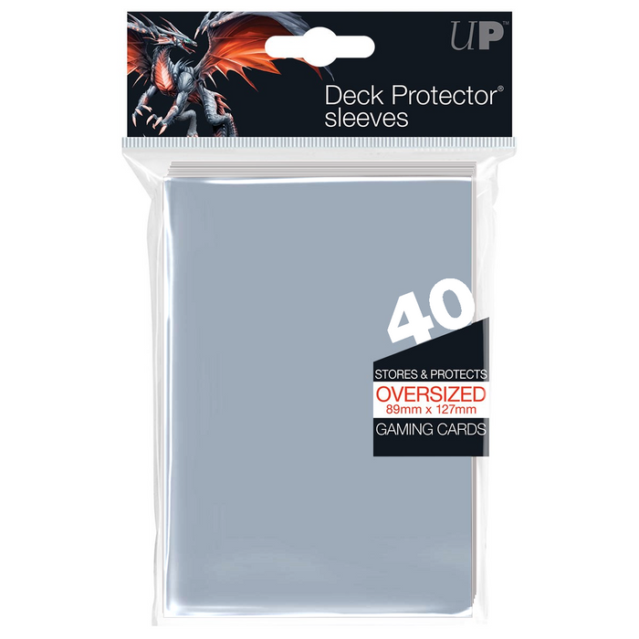 Ultra PRO: Oversized 40ct Sleeves (Clear) - Just $0! Shop now at Retro Gaming of Denver