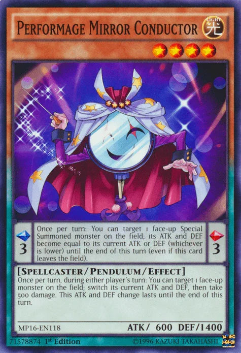Performage Mirror Conductor [MP16-EN118] Common - for just $0.10! 