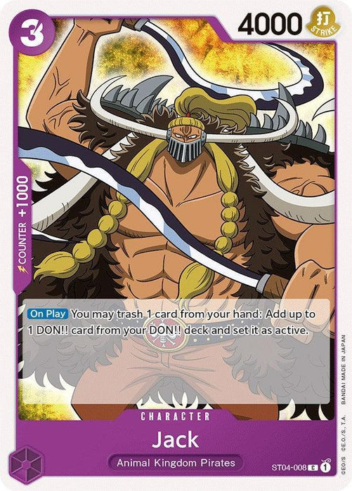 Jack [Starter Deck: Animal Kingdom Pirates] - for just $0.10! 
