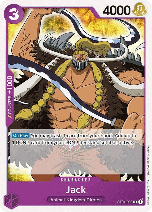 Jack [Starter Deck: Animal Kingdom Pirates] - for just $0.10! 