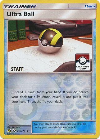 Ultra Ball (68a/73) (League Promo Staff) [Sun & Moon: Shining Legends] - for just $18.45! 