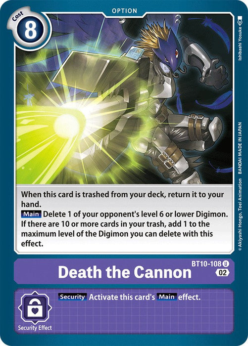 Death the Cannon [BT10-108] [Xros Encounter] - Just $0.09! Shop now at Retro Gaming of Denver