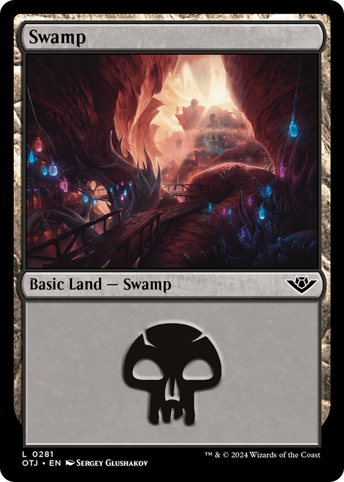 Swamp (OTJ-281) - Outlaws of Thunder Junction - for just $0.02! 