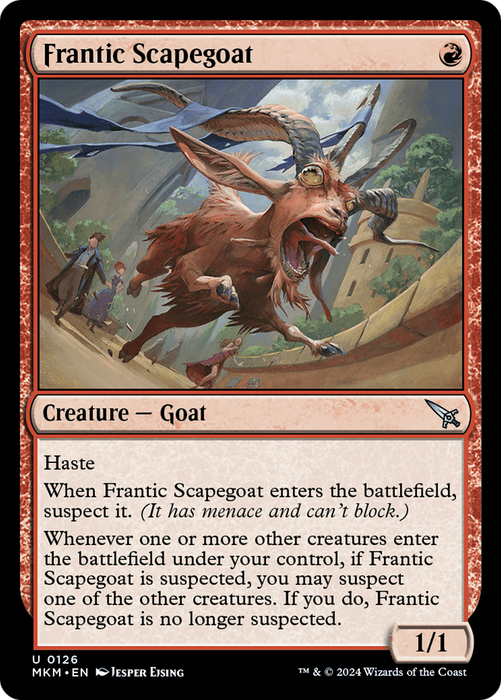 Frantic Scapegoat (MKM-126) - Murders at Karlov Manor - for just $0.05! 