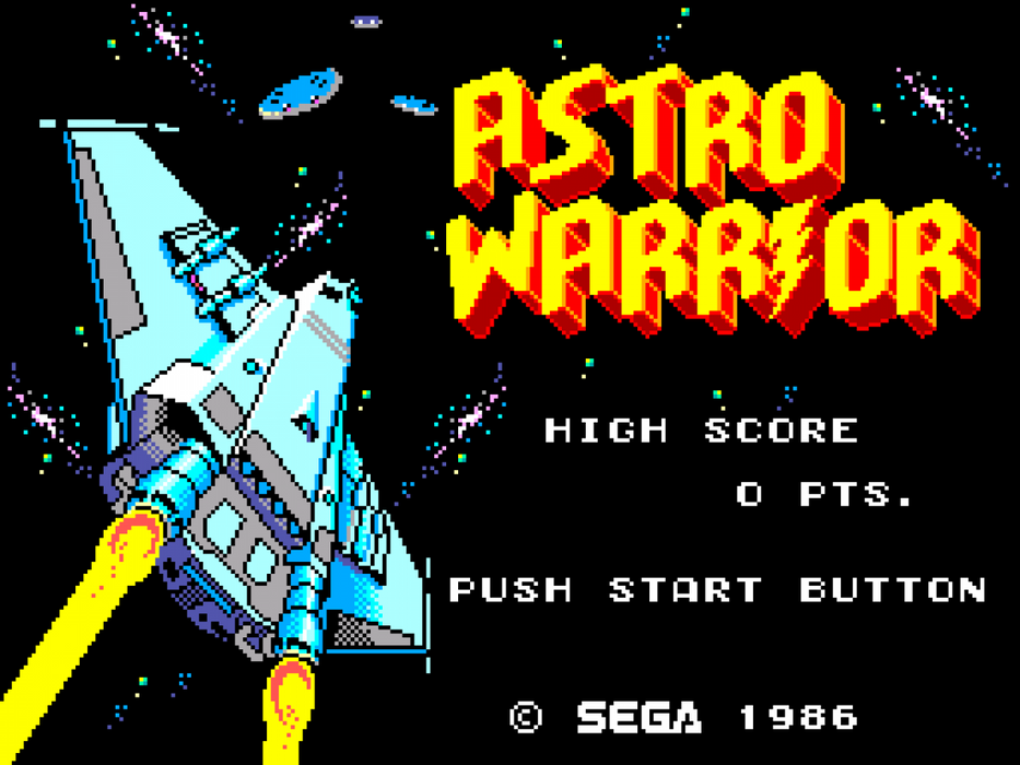 Astro Warrior – Sega Master System (SMS) - for just $15.99! 