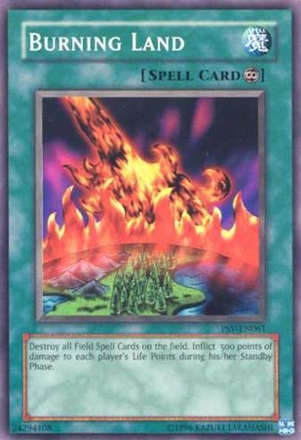 Burning Land [PSV-EN061] Common - for just $0.10! 