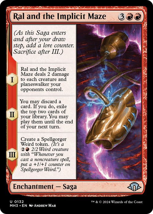 Ral and the Implicit Maze (MH3-132) - Modern Horizons 3 - for just $0.05! 