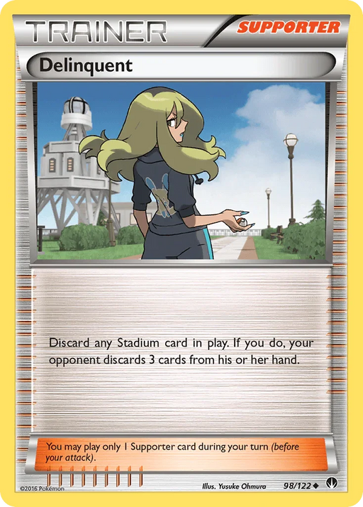 Delinquent (98/122) [XY: BREAKpoint] - for just $0.10! 