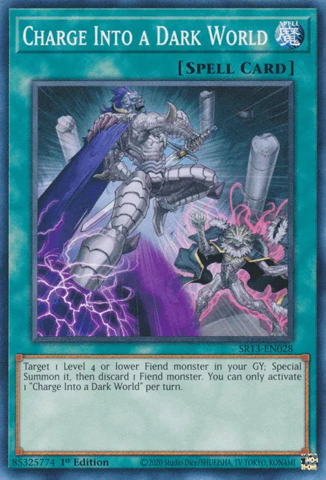 Charge Into a Dark World [SR13-EN028] Common - for just $0.10! 