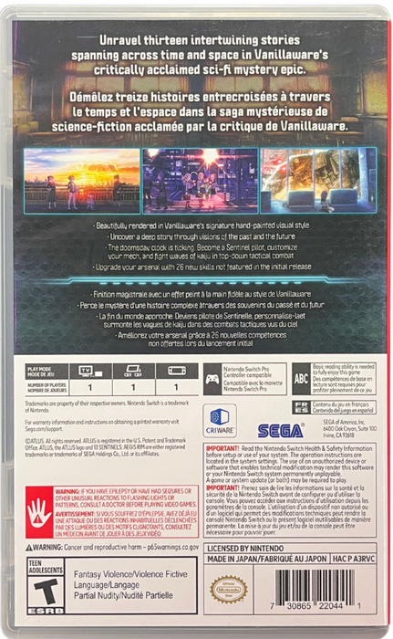 13 Sentinels: Aegis Rim – Nintendo Switch (NS) - for just $29.99! 