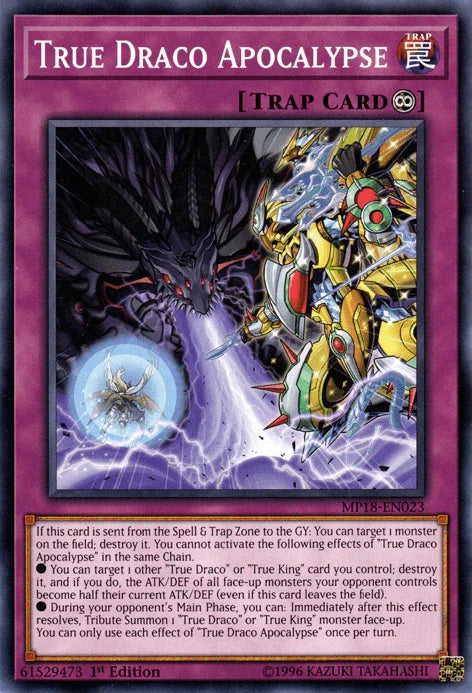 True Draco Apocalypse [MP18-EN023] Common - for just $0.10! 