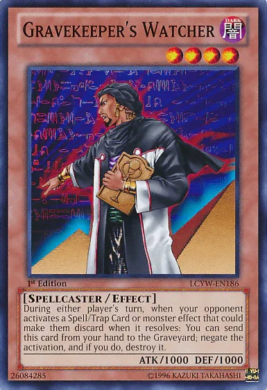 Gravekeeper's Watcher [LCYW-EN186] Common - for just $0.20! 