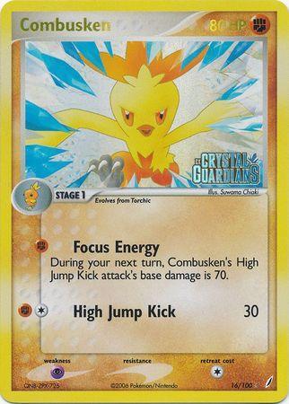 Combusken (16/100) (Stamped) [EX: Crystal Guardians] - for just $6.05! 
