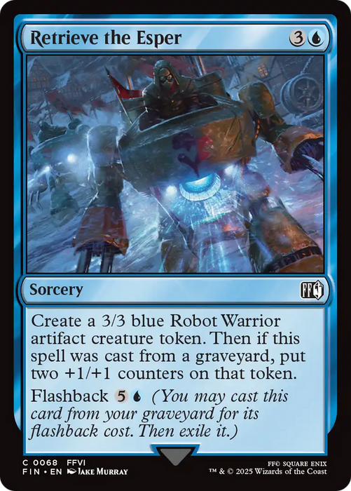 Retrieve the Esper (FIN-068) - FINAL FANTASY Foil - for just $0.05! 