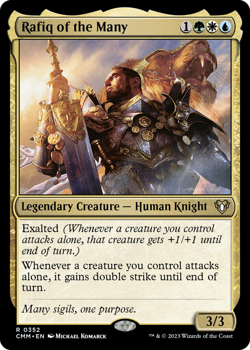 Rafiq of the Many (CMM-352) - Commander Masters - for just $0.06! 