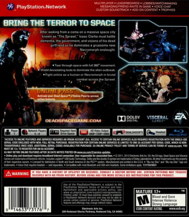 Dead Space 2 [Greatest Hits] – PlayStation 3 (PS3) - for just $19.99! 