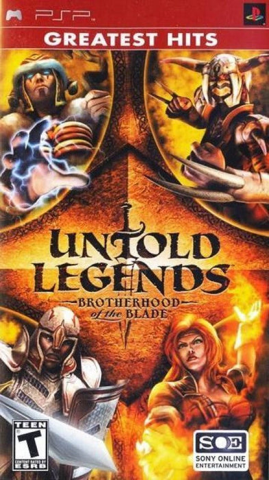 Untold Legends: Brotherhood of the Blade [Greatest Hits] – PlayStation Portable (PSP) - for just $9.99! 