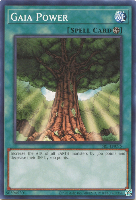 Gaia Power (25th Anniversary) [SRL-EN096] Common - for just $0.15! 