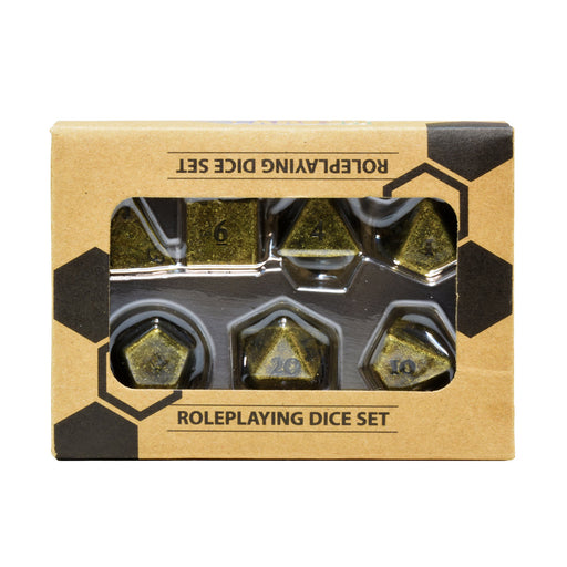 Ultra PRO: Heavy Metal Dice - 7-Dice Set - for just $0! 