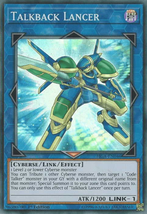 Talkback Lancer [FIGA-EN046] Super Rare - for just $0.10! 