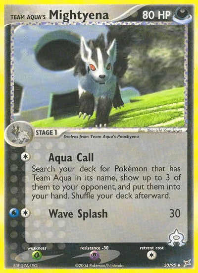 Team Aqua's Mightyena (30/95) [EX: Team Magma vs Team Aqua] - for just $0.60! 