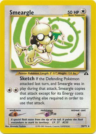 Smeargle (30/75) [Neo Discovery Unlimited] - for just $3.20! 